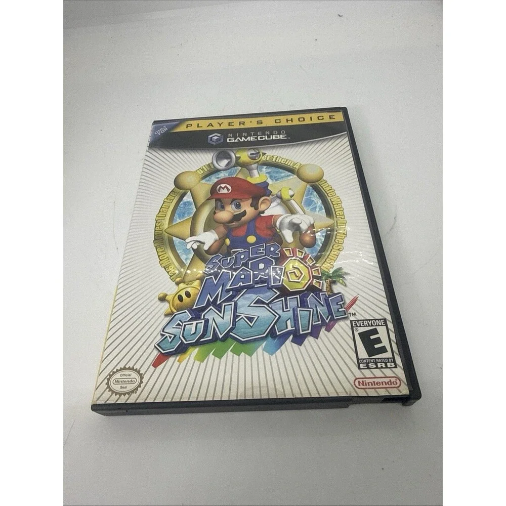 Super Mario Sunshine [Player's Choice] (Nintendo GameCube, 2003)